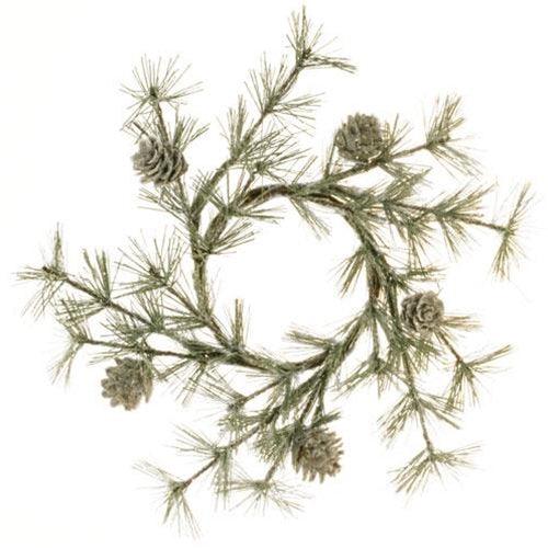 Vintage Glitter Birchcone Pine Ring 35 - The Fox Decor