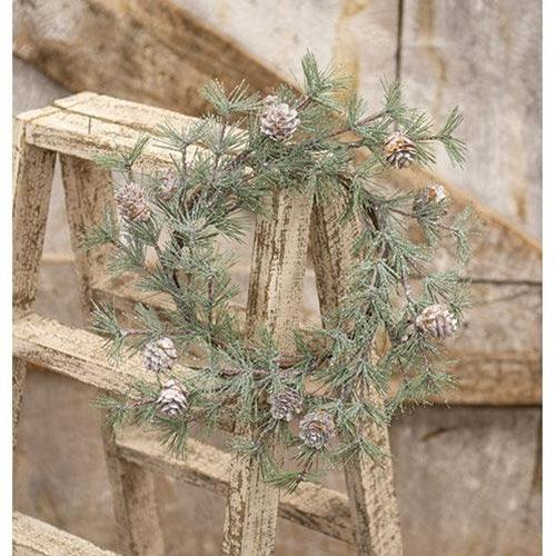 Vintage Glitter Birchcone Pine Ring 35 - The Fox Decor