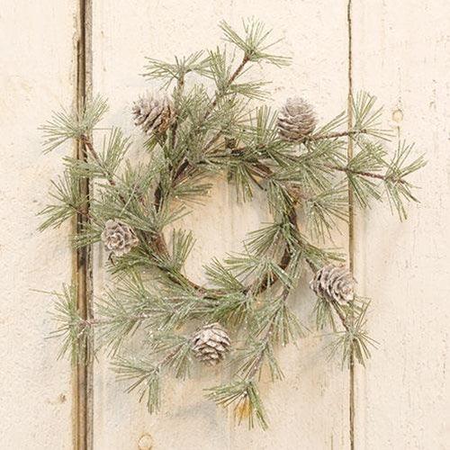 Vintage Glitter Birchcone Pine Ring 35 - The Fox Decor