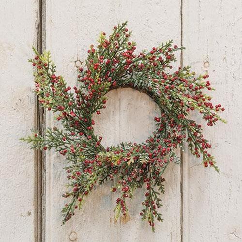 Red Pepperberry & Cedar Ring 35 - The Fox Decor