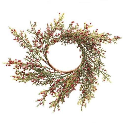 Red Pepperberry & Cedar Ring 35 - The Fox Decor
