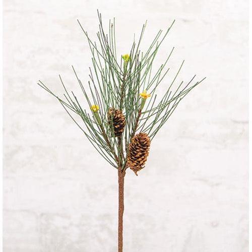 Long Needle Pine Spray - The Fox Decor