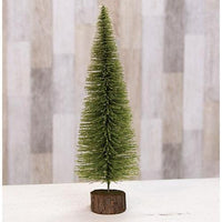Mossy Bottle Brush Pine Tree 14 - The Fox Decor