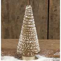 Champaign White Glitter Tree 8 - The Fox Decor