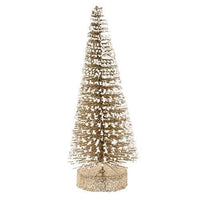 Champaign White Glitter Tree 10 - The Fox Decor