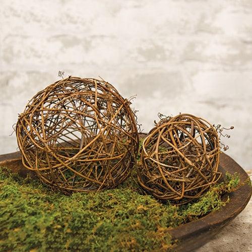 Grapevine Twig Ball 4 - The Fox Decor