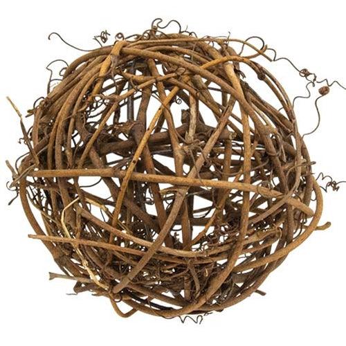 Grapevine Twig Ball 4 - The Fox Decor