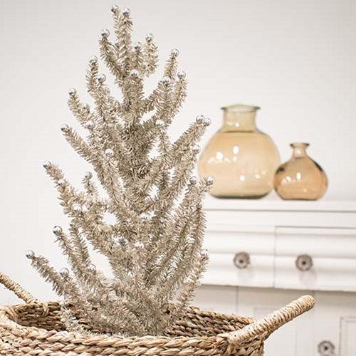 Gleaming Celebration Tinsel Tree 18 - The Fox Decor