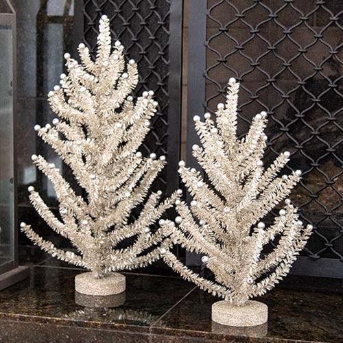 Gleaming Celebration Tinsel Tree 18 - The Fox Decor