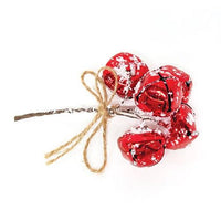 Thumbnail for Snowy Red Mini Jingle Bell Pick 5 - The Fox Decor