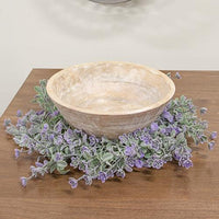 Dusk Lavender Buds Candle Ring 65 - The Fox Decor