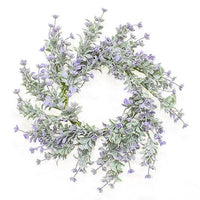 Dusk Lavender Buds Candle Ring 65 - The Fox Decor