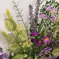 Amethyst Garden Wreath - The Fox Decor