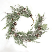 Durham Cedar Birch Pinecone Garland 5ft - The Fox Decor