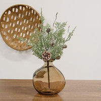 Durham Cedar Birch Pinecone Spray 14 - The Fox Decor