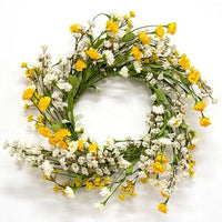 Thumbnail for Sunny Buds & Astilbe Candle Ring - The Fox Decor