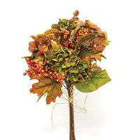 Thumbnail for Autumn Hydrangea & Berry Bouquet - The Fox Decor