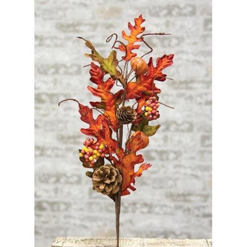 Harvest Leaves Spray - 20 - The Fox Decor