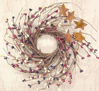 10 Country Mix Pip & Twig Wreath - The Fox Decor