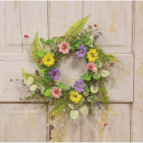 Spring Mix Blossoms Wreath - The Fox Decor