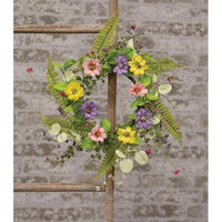 Spring Mix Blossoms Wreath - The Fox Decor