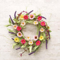 Thumbnail for Spring Mix Daisy Wreath - The Fox Decor