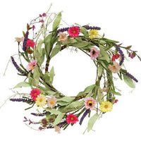 Thumbnail for Spring Mix Daisy Wreath - The Fox Decor