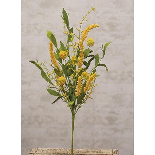 Thistle Ball and Heather Spray - The Fox Decor