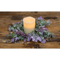 Thumbnail for Lavender Eucalyptus with Seeds Candle Ring