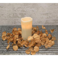 Beige Silver Dollar Ring - The Fox Decor