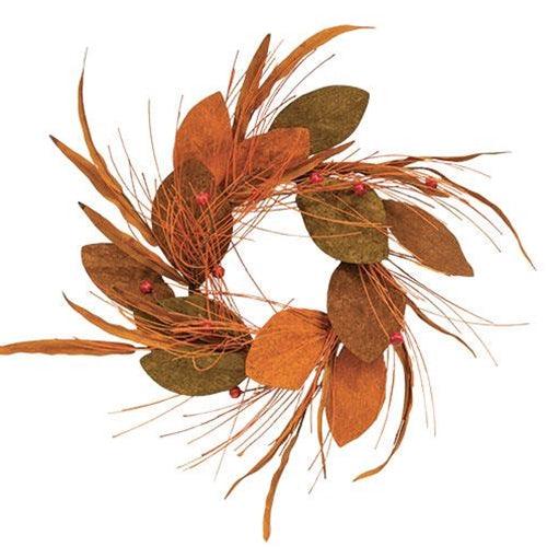 Fall Magnolia Pine & Podka Wreath 17 - The Fox Decor