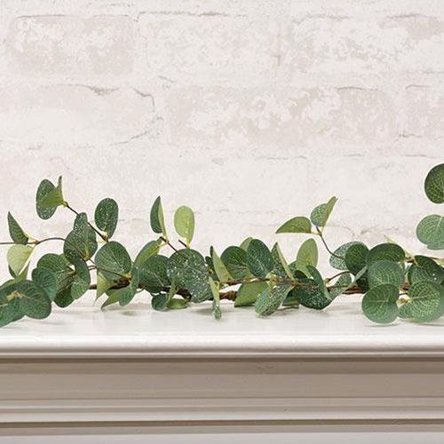 Snowy Silver Dollar Garland - The Fox Decor