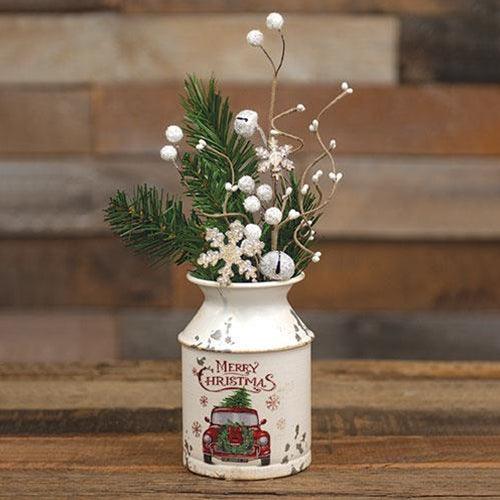 Sparkle Berries & Snowflake Pick - The Fox Decor