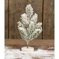 Thumbnail for Snowy Spruce Mini Tree on Base 10