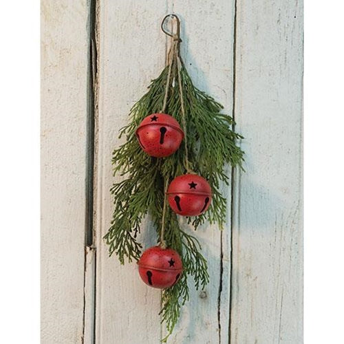 Red Bell & Cedar Drop, 17" - The Fox Decor