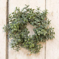 Icy Pebble Eucalyptus Candle Ring 3 - The Fox Decor