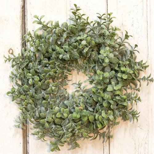 Icy Pebble Eucalyptus Candle Ring 6 - The Fox Decor