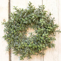 Icy Pebble Eucalyptus Candle Ring 6 - The Fox Decor