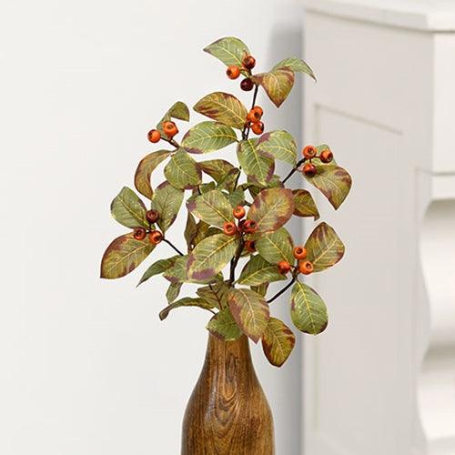 Wild Pod Turning Leaf Spray 28 - The Fox Decor