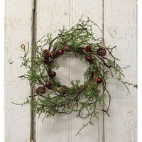 Thumbnail for Red Berry & Cypress Candle Ring - The Fox Decor