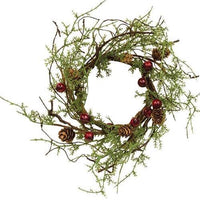 Thumbnail for Red Berry & Cypress Candle Ring - The Fox Decor