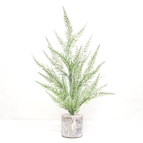 Wispy Winter Tree w Birch Base 18 - The Fox Decor