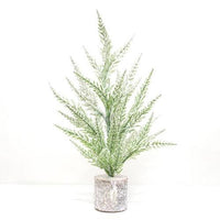 Wispy Winter Tree w Birch Base 18 - The Fox Decor
