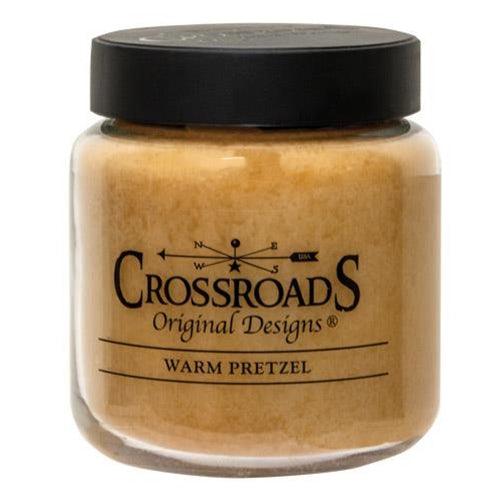 Warm Pretzel 16oz Jar Candle - The Fox Decor