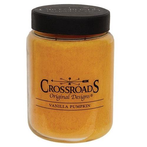 Vanilla Pumpkin 26oz Jar Candle - The Fox Decor