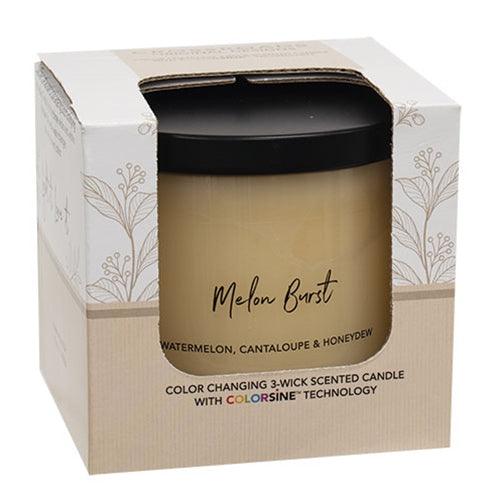 Melon Burst Color Changing Candle 155oz - The Fox Decor