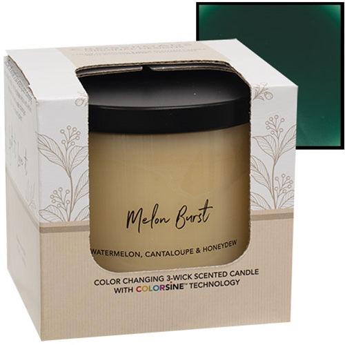 Melon Burst Color Changing Candle 155oz - The Fox Decor