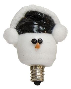 Earmuff Snowman Bulb - The Fox Decor