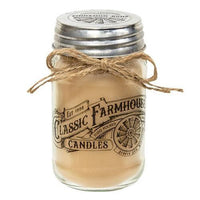 Thumbnail for Cinnamon Buns Classic Farmhouse Mason Jar Candle 14oz - The Fox Decor