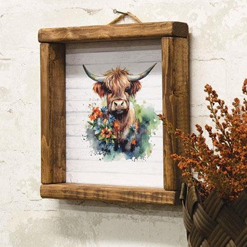 Highland Portrait Framed Print